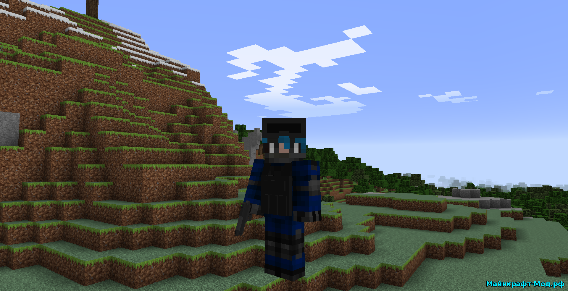 Мод на оружие для Майнкрафт